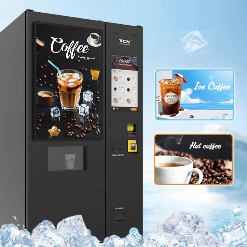 Кофейный автомат Vending Machine TCN-NCF-8N (V22), с льдогенератором