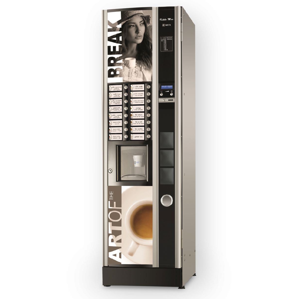 Торговый кофейный (кавовий) автомат Necta Kikko Max espresso, аппарат для вендига
