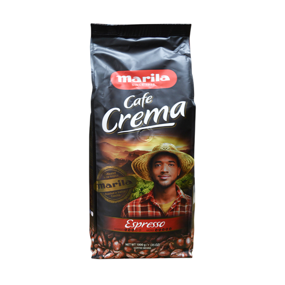 Кофе в зёрнах Marila Cafe Crema Espresso, 1кг*8шт
