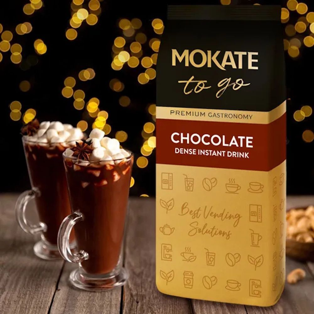 Горячий шоколад Mokate Gastronomy HoReCa 84,1%, 1кг*8уп