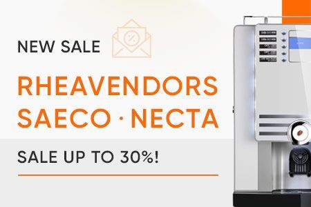 Скидки до -30% на кофейное оборудование для вендинга