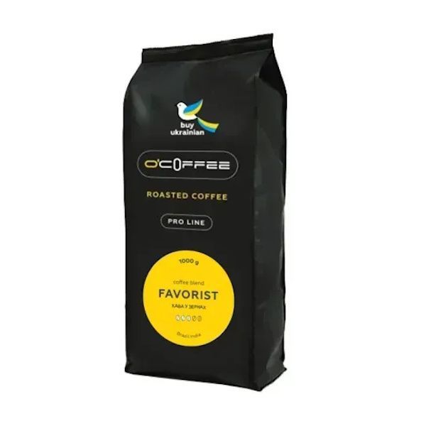 Кофе в зернах Favorist O`Coffee, 1кг*8шт