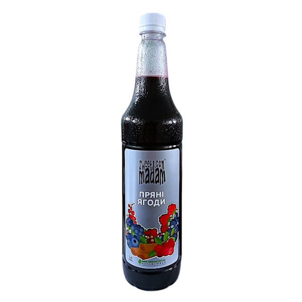 Сироп Sweet Madam Пряные ягоды, 1 л