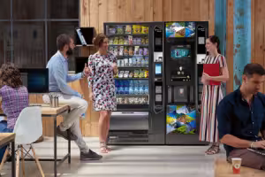 Вендинговый микромаркет как альтернатива столовой и офисному кафе: преимущества микромаркетов 