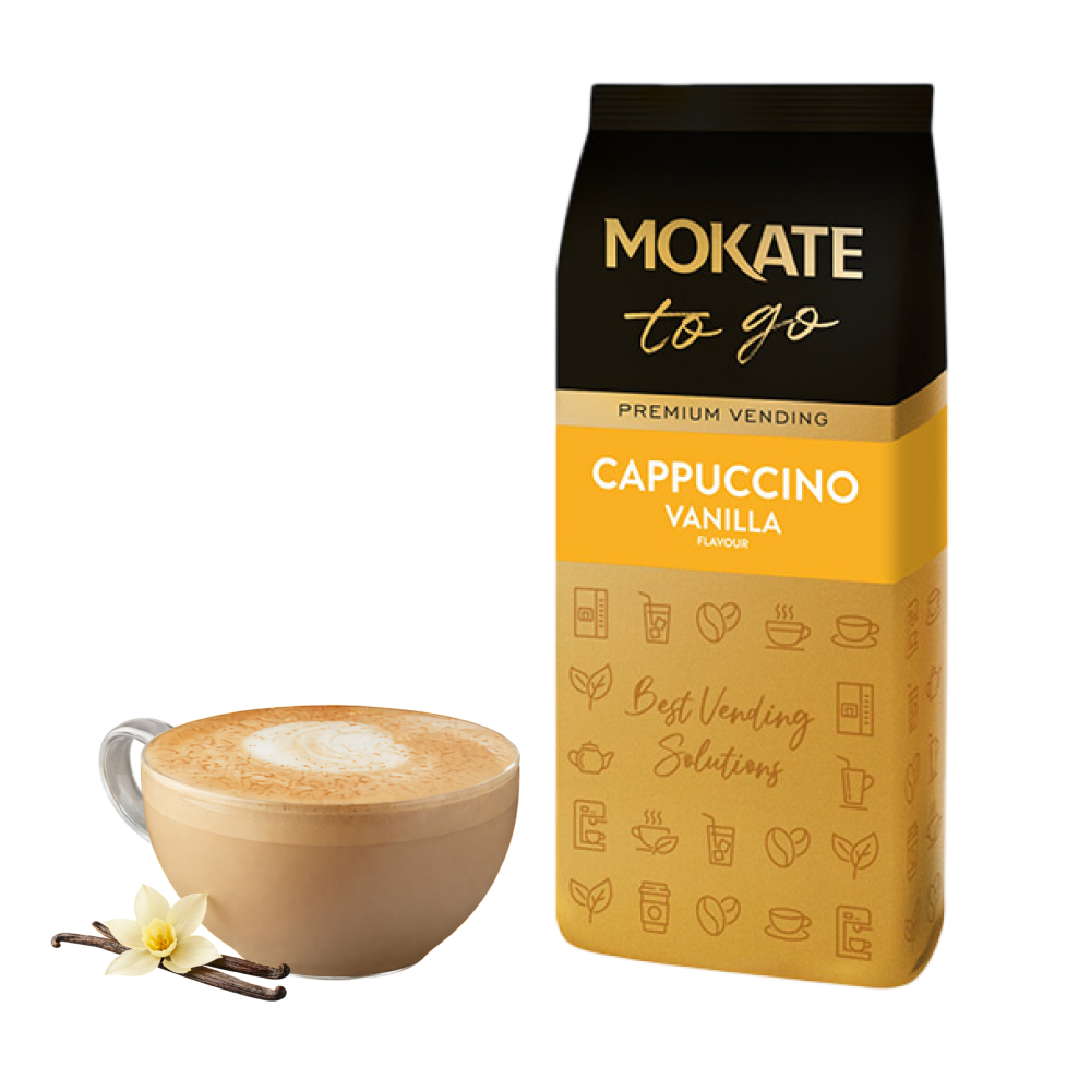 Капучино Mokate Vanilla, 1кг*10уп