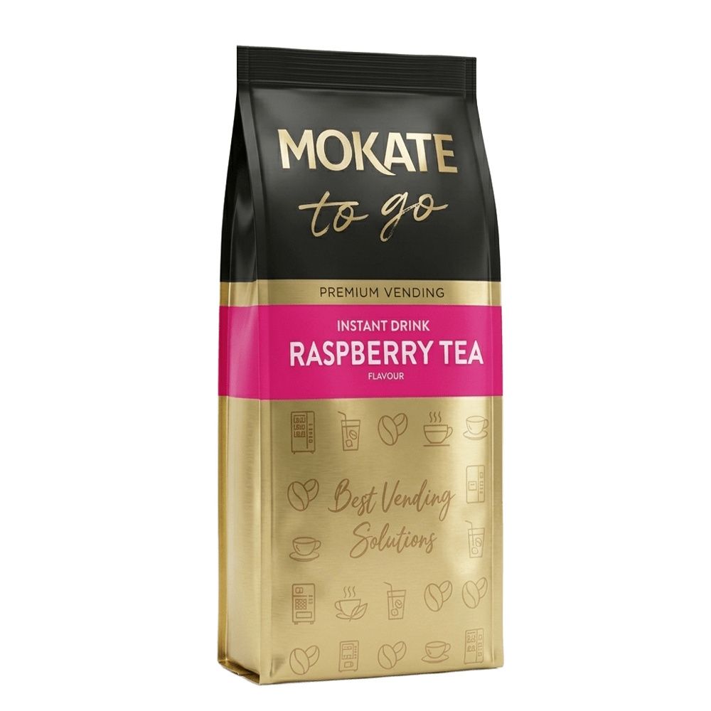Чай растворимый Mokate Premium малина для вендинга, 1 кг