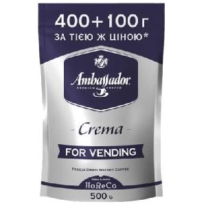 Кава розчинна сублімована Ambassador Crema, 0.5кг*14уп