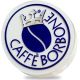 Односторонняя рекламная вывеска с подсветкой Caffe BORBONE, 50*42 см