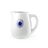 Белый кувшинчик для молока Caffe BORBONE
