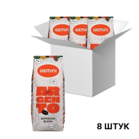 Кофе в зернах Gemini Argento Espresso, 1кг*8 шт