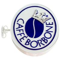 Двухсторонняя внешняя рекламная вывеска Caffe BORBONE, 65*55 см