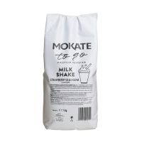 Молочный коктейль Mokate со вкусом клубники и банана, 1 кг